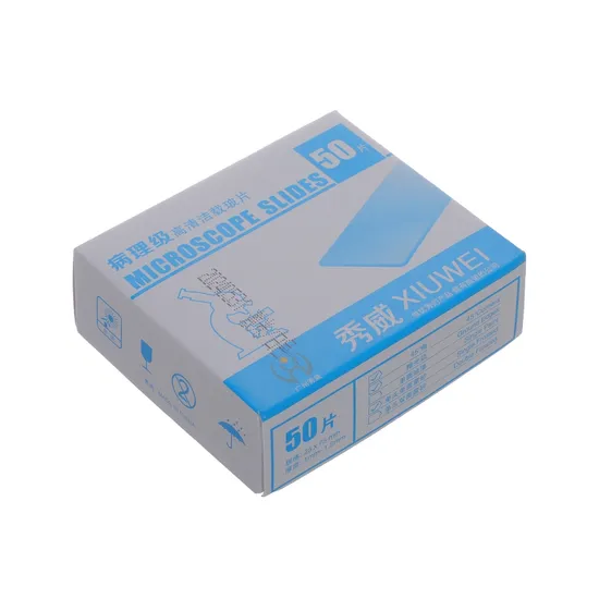 OEM ODM कस्टम प्रयोगशाला माइक्रोस्कोप स्लाइड ग्लास जैविक नमूना अवलोकन के लिए उपयोग किया जाता है
