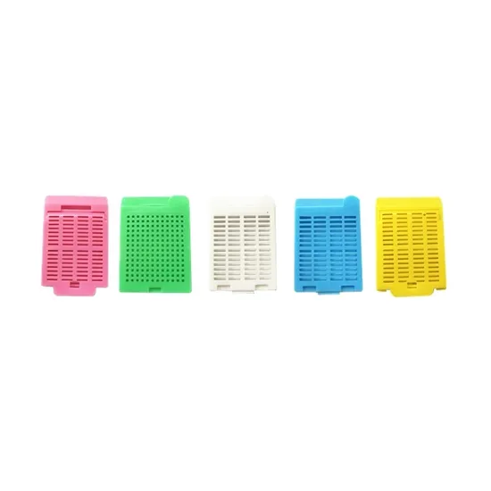 OEM ODM कस्टम ऊतक एम्बेडिंग कैसेट बॉक्स हिस्टोलॉजिकल धुंधला तकनीकों के लिए उपयोग किया जाता है