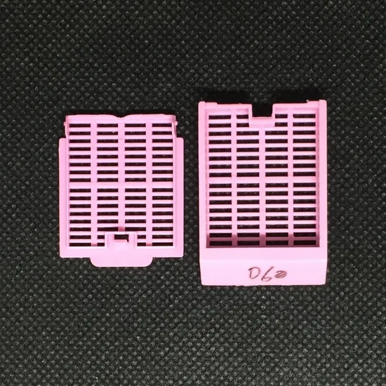 OEM ODM कस्टम टिशू प्लास्टिक एम्बेडिंग कैसेट बॉक्स गुणवत्ता नियंत्रण के लिए उपयोग किया जाता है